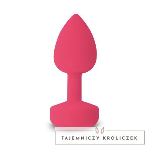 Gvibe Gplug S Neon Rose - ergonomiczny model wibrujący, silikon premium Gvibe