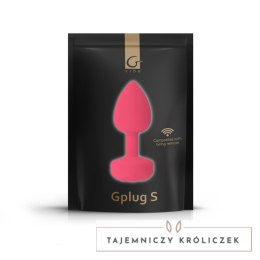 Gvibe Gplug S Neon Rose - ergonomiczny model wibrujący, silikon premium Gvibe