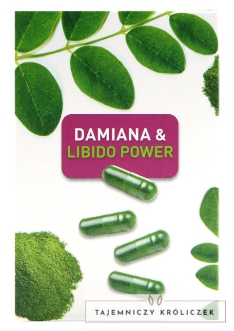 HOT BIO Moringa Libido Caps 60 kapsułek - suplement dla kobiet, wegański HOT