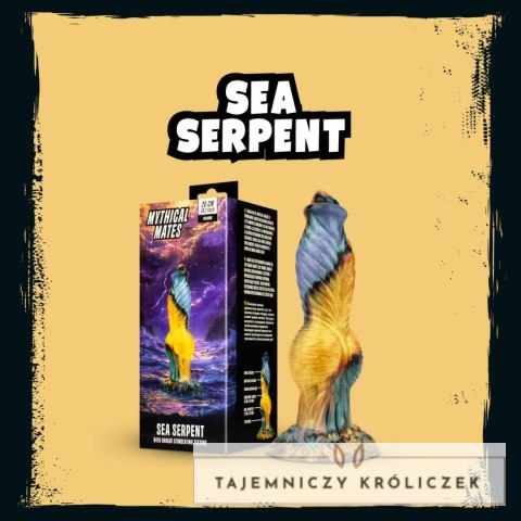 Mythical Mates Sea Serpent model z systemem przyssawki XL zielony Mythical Mates