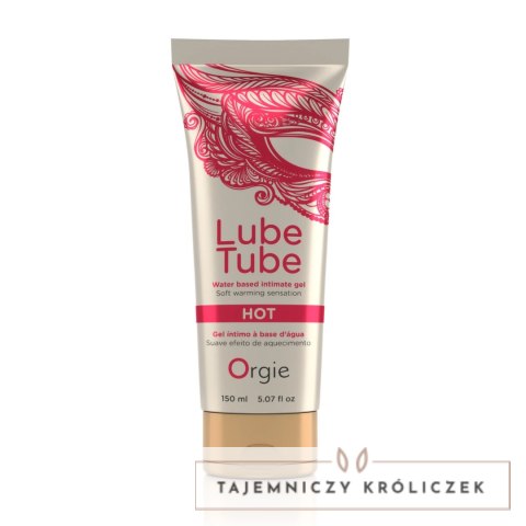 Orgie Lube Tube Hot żel intymny rozgrzewający 150 ml bezzapachowy Orgie