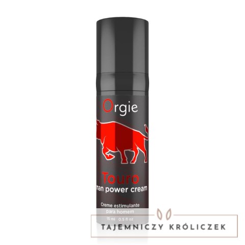 Orgie Touro Cream z tauryną, ginkgo i żeń-szeniem 15 ml Orgie