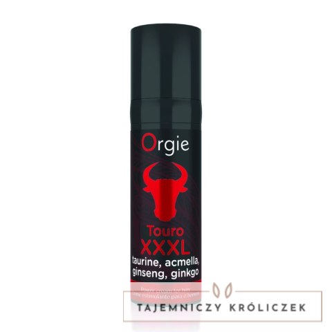 Orgie Touro XXXL Krem do pielęgnacji intymnej dla mężczyzn 15 ml Orgie