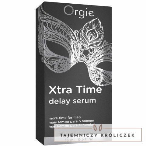 Orgie Xtra Time Delay Serum 15ml - silikonowe serum wydłużające czas Orgie