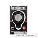 Perfect Fit Cock Armour Regular Black pierścień anatomiczny czarny 43mm Perfect Fit