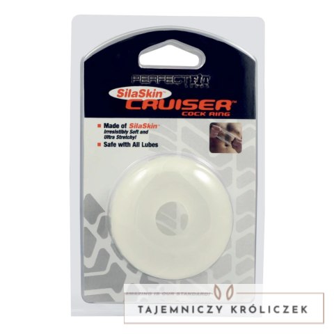 Perfect Fit Cruiser Ring Clear pierścień silikonowy 6,4 cm transparentny Perfect Fit