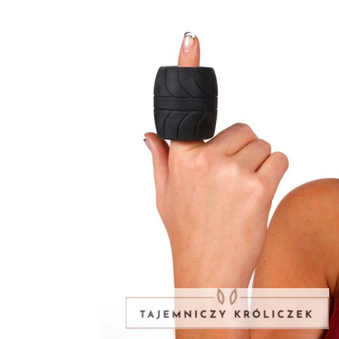 Perfect Fit SilaSkin Ball Stretcher Black czarny 5,1 cm elastyczny pierścień Perfect Fit