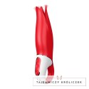Satisfyer Power Flower model z elastycznymi płatkami, silikon, czerwony Satisfyer