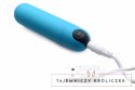 Bang! Bullet Vibrator Blue - Model z pilotem, wodoodporny, kompaktowy XR Brands