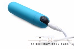Bang! Bullet Vibrator Blue - Model z pilotem, wodoodporny, kompaktowy XR Brands