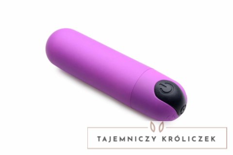 Bang! Mini wibrujący masażer punktowy Purple - kompaktowy, wodoodporny XR Brands
