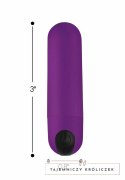 Bang! Mini wibrujący masażer punktowy Purple - kompaktowy, wodoodporny XR Brands