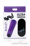 Bang! Mini wibrujący masażer punktowy Purple - kompaktowy, wodoodporny XR Brands