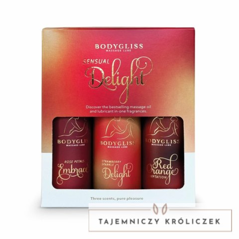 BodyGliss Travel Edition 3-pack Zestaw Mini Żeli Aromatycznych 3x30ml BodyGliss