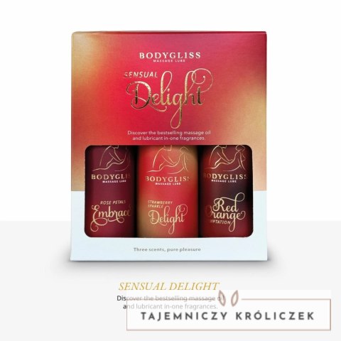 BodyGliss Travel Edition 3-pack Zestaw Mini Żeli Aromatycznych 3x30ml BodyGliss
