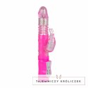 EasyToys Rabbit Pink - Wielofunkcyjny Model Z Systemem Ruchu Posuwistego Easytoys Vibe Collection