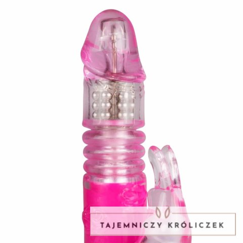 EasyToys Rabbit Pink - Wielofunkcyjny Model Z Systemem Ruchu Posuwistego Easytoys Vibe Collection