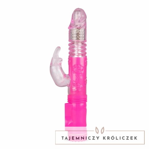 EasyToys Rabbit Pink - Wielofunkcyjny Model Z Systemem Ruchu Posuwistego Easytoys Vibe Collection