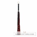 Fetish Collection Flogger 64 cm czerwono-czarny z rączką PU Easytoys Fetish Collection