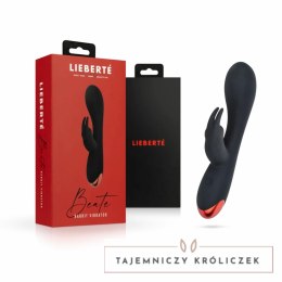 Lieberte Beate wielofunkcyjny wibrator kroliczek silikonowy rożowy Lieberte