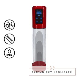 MegaLift Automatyczna Pompa Prożniowa Wodoodporna Metaliczna Czerwień Pumped by Shots