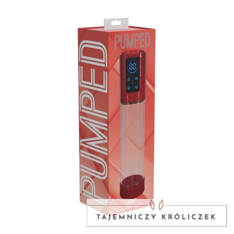 MegaLift Automatyczna Pompa Prożniowa Wodoodporna Metaliczna Czerwień Pumped by Shots