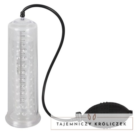 Mr. Boner Pompa Prożniowa Ręczna 25cm Skala Cylinder Silikonowy Rękaw Mister Boner