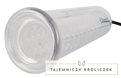 Mr. Boner Pompa Prożniowa Ręczna 25cm Skala Cylinder Silikonowy Rękaw Mister Boner