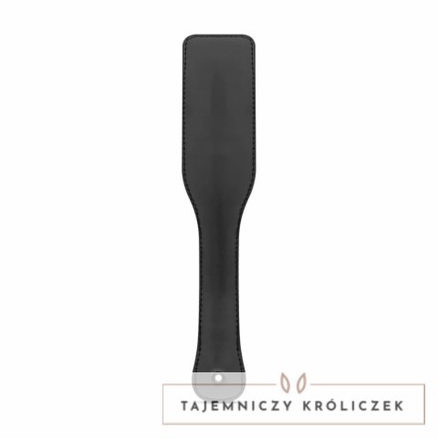 Ouch! Paddle Czarna z Ekoskory - Wytrzymały Model z Wygodnym Uchwytom Bedroom Fantasies
