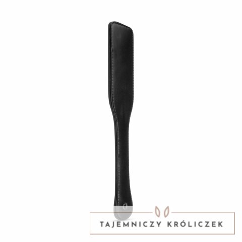 Ouch! Paddle Czarna z Ekoskory - Wytrzymały Model z Wygodnym Uchwytom Bedroom Fantasies