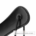Ouch! Paddle Czarna z Ekoskory - Wytrzymały Model z Wygodnym Uchwytom Bedroom Fantasies