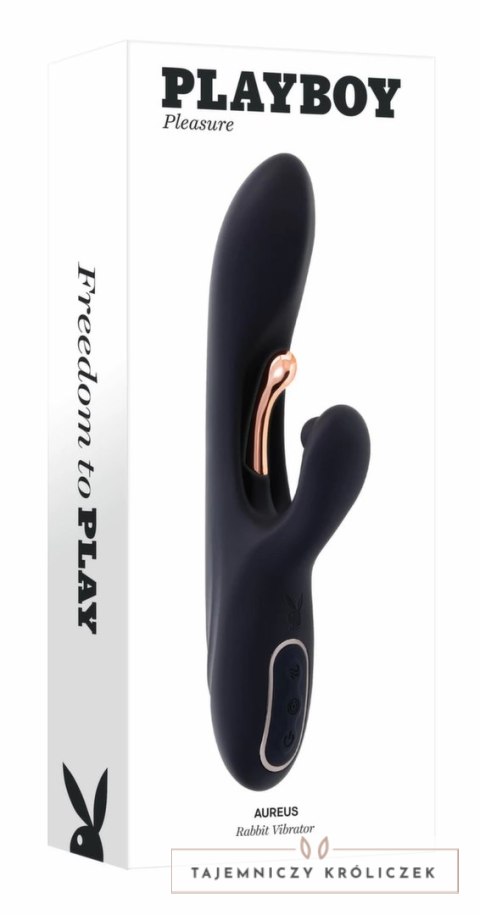 PLAYBOY Pleasure Aureus wielofunkcyjny stymulator punktowy USB-C wodoodporny Playboy