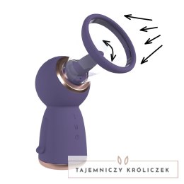Shots Exquisite Purple - System prożniowy do pielęgnacji biustu i okolic intymnych, USB Pumped by Shots
