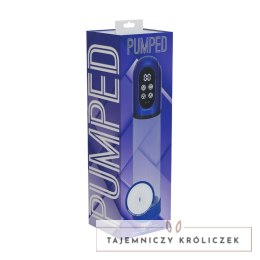 Shots Engage - Automatyczna pompa prożniowa z silikonową tuleją, niebieska Pumped by Shots