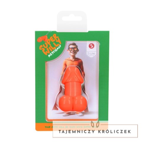 Shots Super Willy Brelok Pomarańczowy - Figurka Dekoracyjna S-Line by Shots