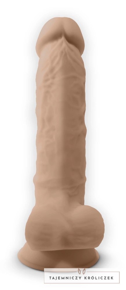 SilexD Model 8 Vibration z pilotem - elastyczny silikonowy, 20 cm SILEXD