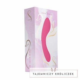 Swan Wand Pink - Wibrujący masażer z dwoma silnikami, silikonowy Swan Vibes
