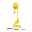 ToyJoy Super Dicky brelok do kluczy żołty - zabawny gadżet kolekcjonerski S-Line by Shots
