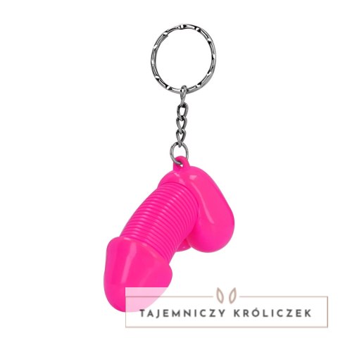 ToyJoy Super Peter brelok rożowy - dynamiczna figurka do kluczy S-Line by Shots