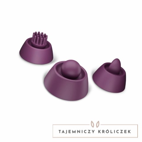 Vibe Collection Trio Tap wielofunkcyjny masażer z wymiennymi końcowkami Easytoys Vibe Collection