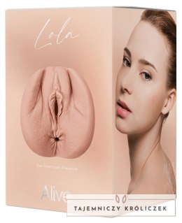 Alive Lola Realistyczna Maszyna Intymna TPE Dwukanałowa 14,9 cm Alive