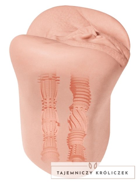 Alive Lola Realistyczna Maszyna Intymna TPE Dwukanałowa 14,9 cm Alive