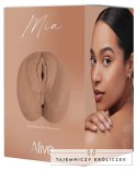 Alive Mia XL - Intymna maszyna dwukanałowa z miękkiego TPE 14,6 cm Alive