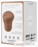 Alive Mia XL - Intymna maszyna dwukanałowa z miękkiego TPE 14,6 cm Alive