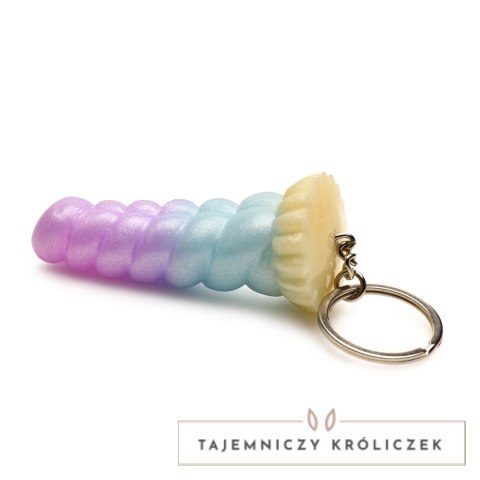 Creature Cocks Mystique Unicorn brelok silikonowy pastelowy 3,1 cm XR Brands