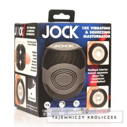 Curve Toys 10X Black - Wibrująca maszyna intymna z funkcją ściskania Curve Toys