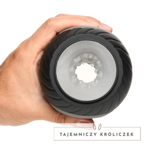 Curve Toys 10X Black - Wibrująca maszyna intymna z funkcją ściskania Curve Toys