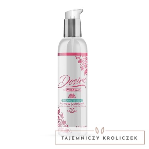 Desire Silicone Intimate Lubricant 118 ml - długotrwała formuła Swiss Navy
