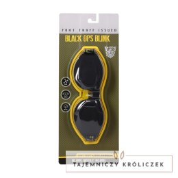Doc Johnson Black Ops Blink opaska na oczy silikonowa czarna regulowana Doc Johnson