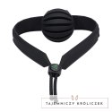 Doc Johnson Max Comfort Gag Black silikonowy system ustny Doc Johnson